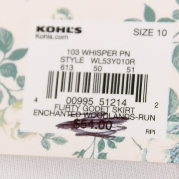 LC Lauren Conrad Runway Flirty Godet Skirt, Size 10, NWT - Picture 6 of 9